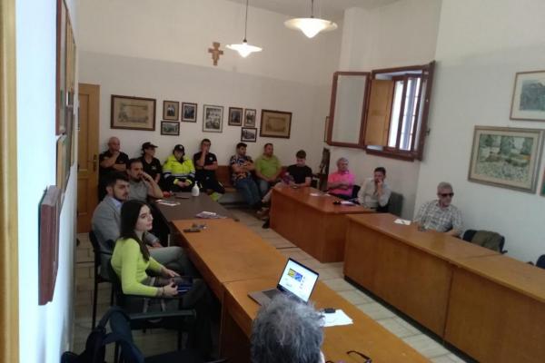 Participants in the event